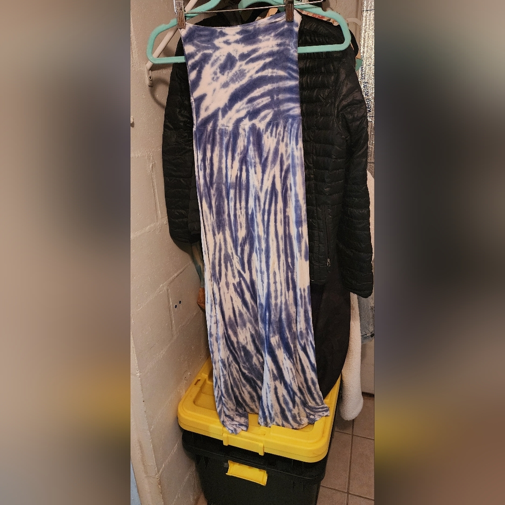 Lucky Brand Tye Die Maxi Dress Skirt